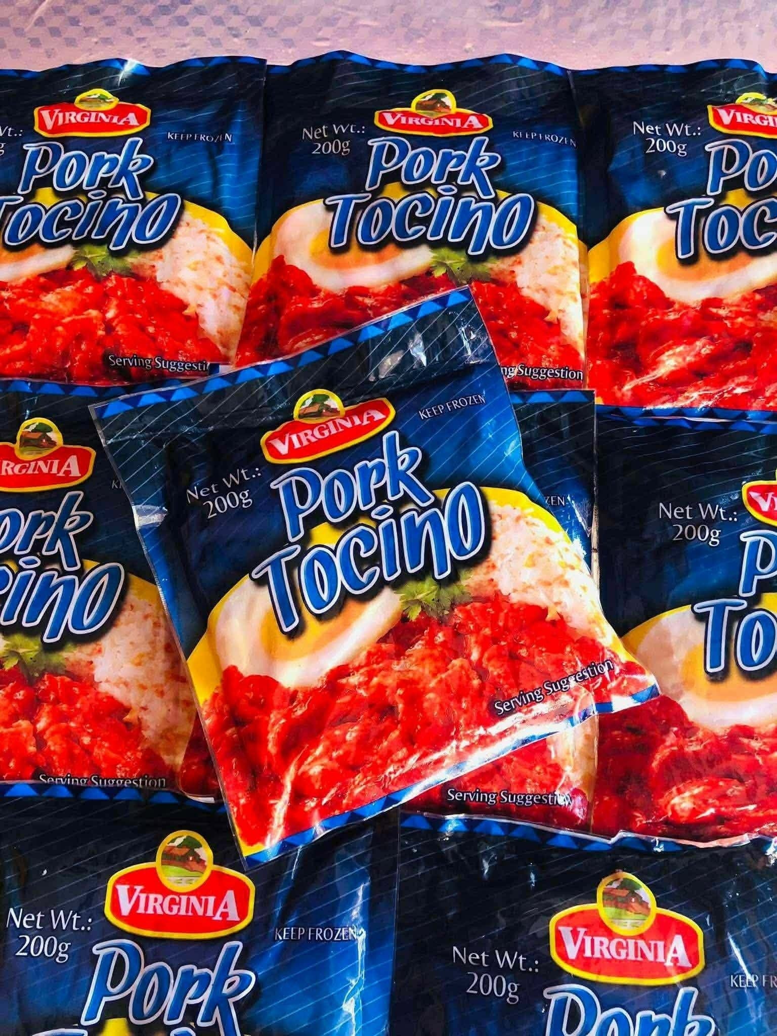 Virginia Tocino, Pork 200g, 50/cs
